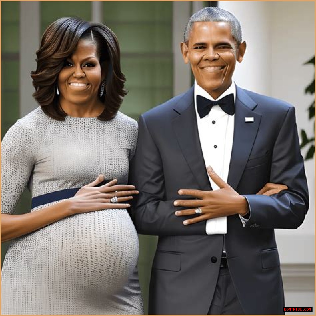 Captivating Moments: Michele Obama's Pregnancy Pictures