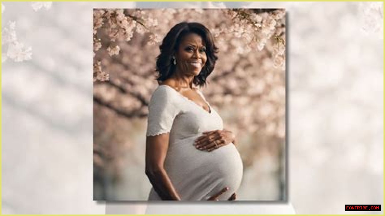 Capturing Moments: The Pregnant Photos Of Michelle Obama